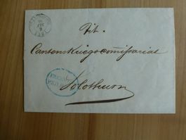Militär, Thun 6. September 1854 nach Solothurn
