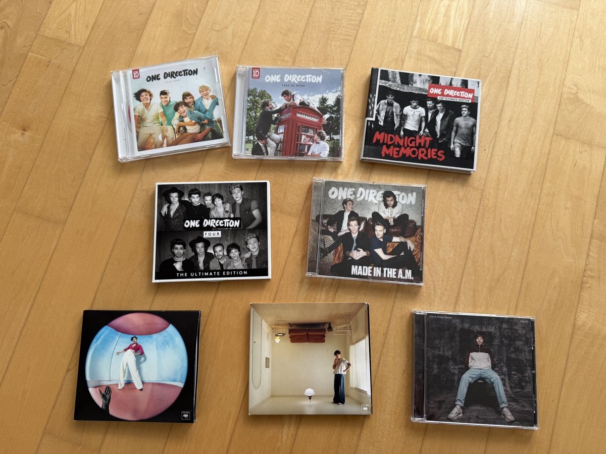 CD: One Direction, Harry Styles, Louis Tomlinson CD’s – Nuovo (secondo la descrizione) da Baar venduto da julia_2828