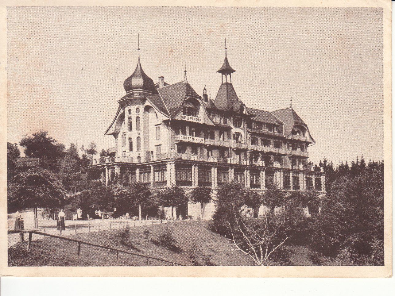 Cartoline postali: Gurtenkulm 1928 – Usato da Bürglen TG venduto da StampGraf