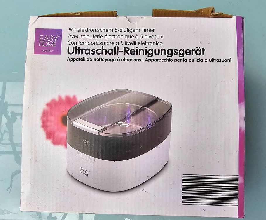Nettoyeur à ultrasons "EASY HOME Kaufen auf Ricardo