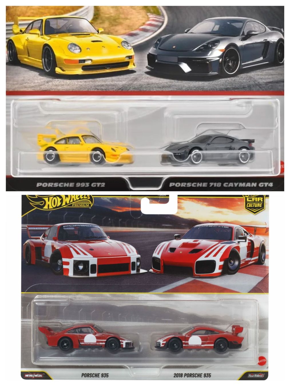 Hot Wheels Modellautos: Hot Wheels Premium - 2x Porsche Duo – Neu und originalverpackt aus Widnau von tim_y9wz
