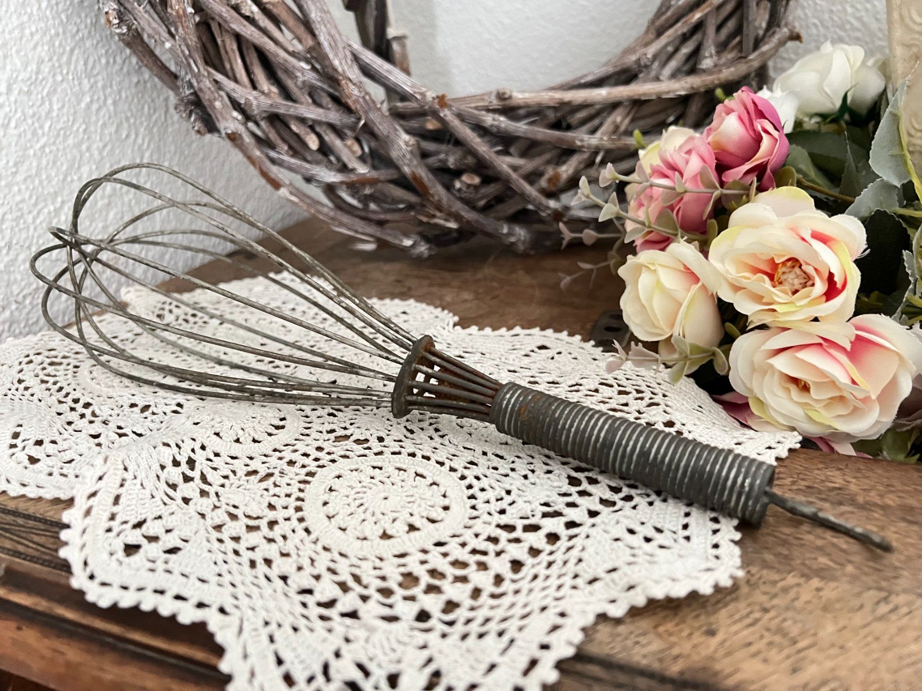 Elettrodomestici da cucina: Vintage Schneebesen -  Shabby – Usato da Walzenhausen venduto da Cerna007 3