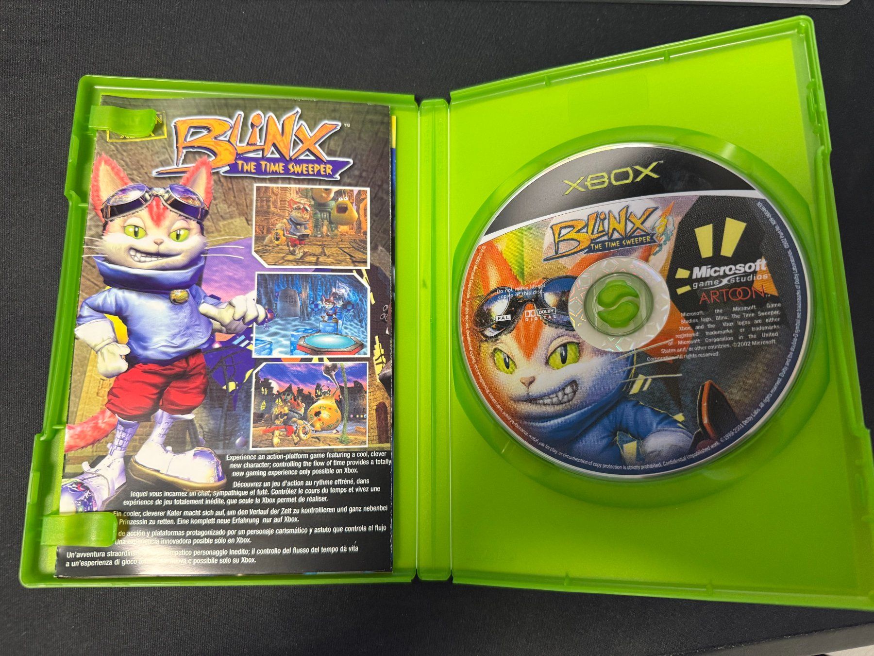 Microsoft Giochi: Blinx The Time Sweeper - FR - Xbox – Usato da Pont-de-la-Morge venduto da Darfal 1