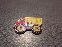 Knopf Lastwagen gelb (Nr.1)