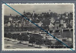 Luzern. Bahnhofquai. Dampfschiffe 'Pilatus' und 'Gotthard'.