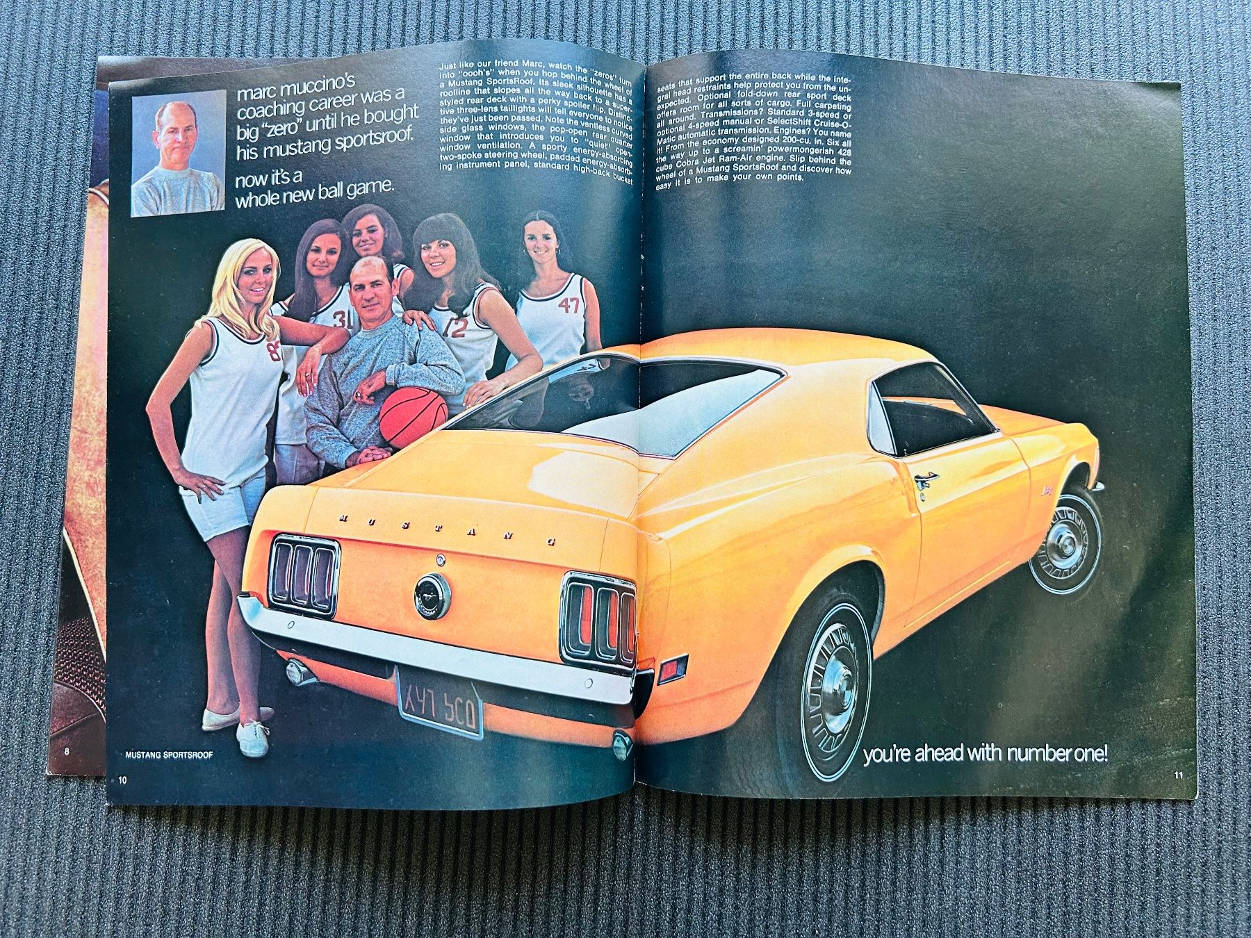 Ford Dokumente: Ford Mustang Original Brochure 1970 – Gebraucht aus Herrliberg von Nomad504 4