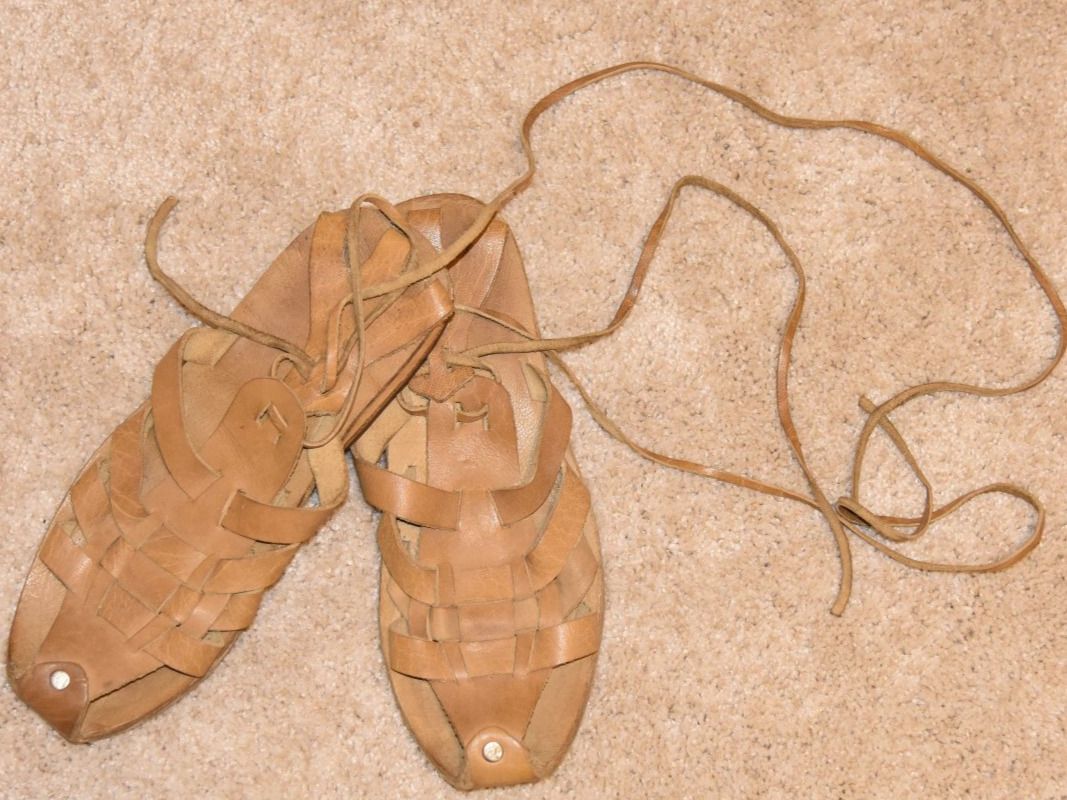 Herrenschuhe: Handgemachte rustikale Sandale – Gebraucht aus Baden von ric_hp5k