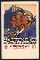 Marburg a. L., 2. Jugendtreffen der deut