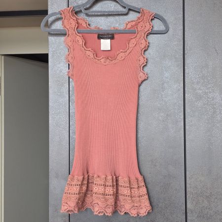 🐸 ROSEMUNDE LONG TOP M MIT SPITZE NEUWERTIG
