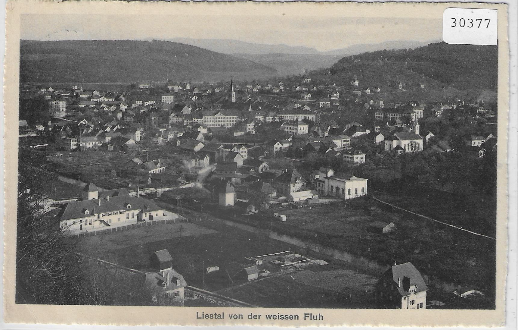 Cartes postales: Liestal von der weissen Fluh – D'occasion à Ettingen par Kartenplanet
