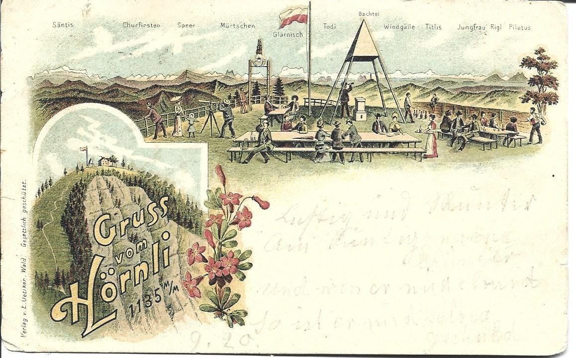Cartoline postali: AK Hörnli Litho – Usato da Appenzell venduto da mai25