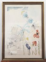 Salvador DALI "SHIP AND FLOWERS" Lithograhie