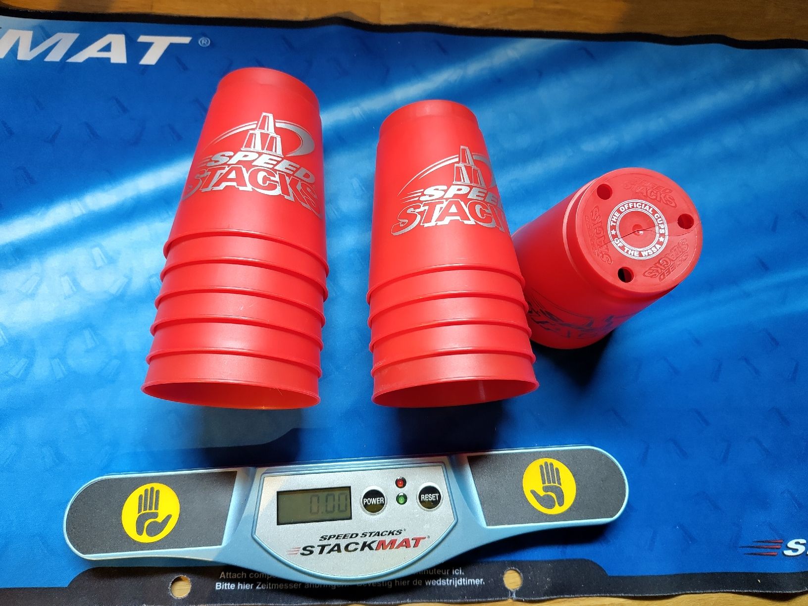 Spiele: Speed Stacks Becher + Stackmat Timer + Tasche – Gebraucht aus Wohlen AG von  1