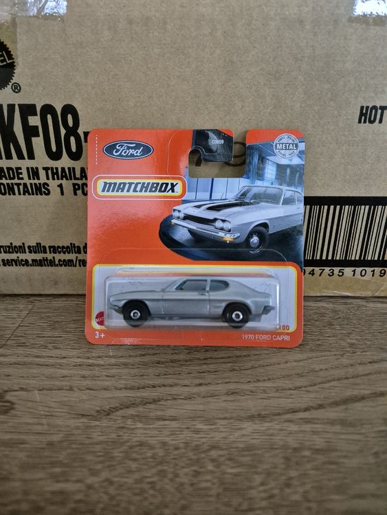 Matchbox 1970 Ford Ranchero Blau – 1:64 Sammlerauto, Detailgetreue Miniatur