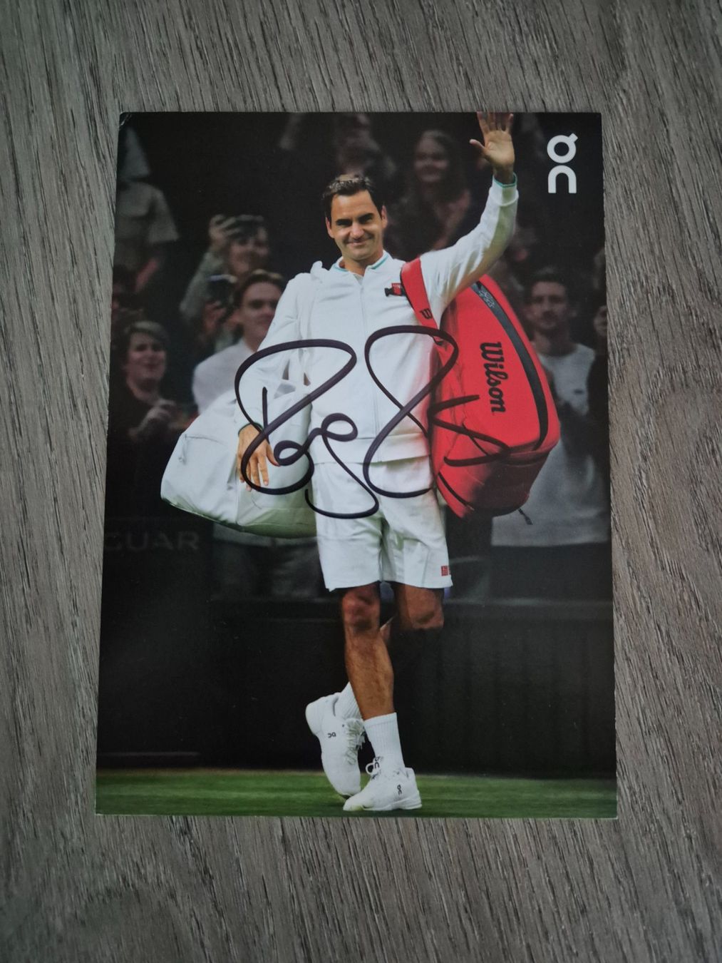 Autografi: Autogrammkarte Roger Federer Originalunterschrift – Nuovo (secondo la descrizione) da Eglisau venduto da nicij79