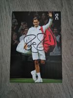 Autogrammkarte Roger Federer Originalunterschrift