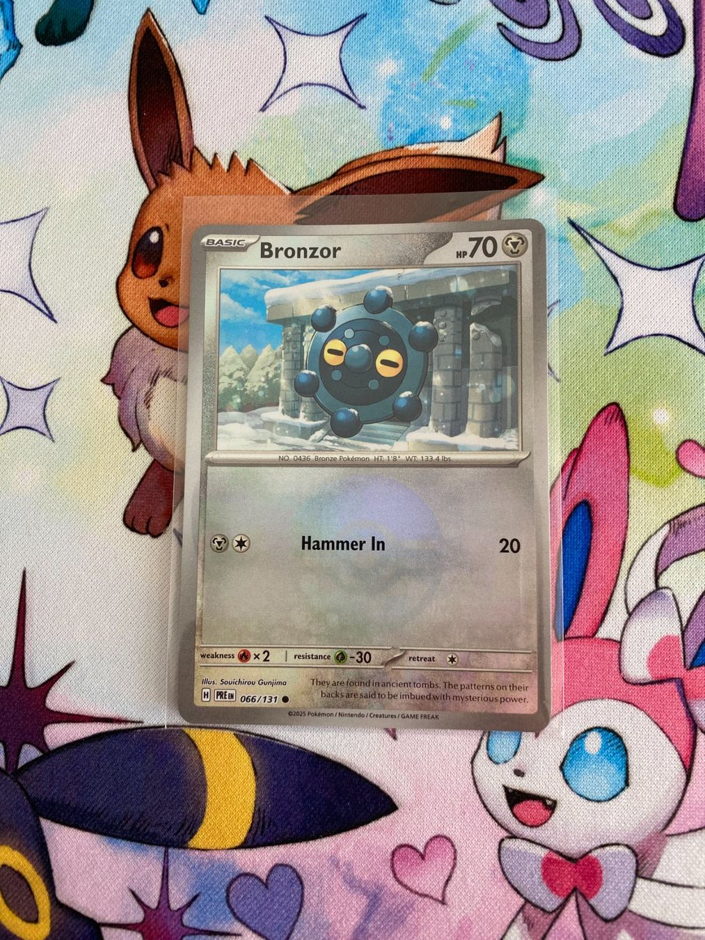 Pokémon Carte collezionabili: Pokemon Bronzor Pokeball 066/131 PRE – Usato da Grindelwald venduto da TSG-G-Town
