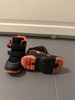 Kinder Winterstiefel m-tex schwarz orange Grösse 23
