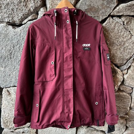 Dope Winterjacke Grösse M, Bordeaux Rot