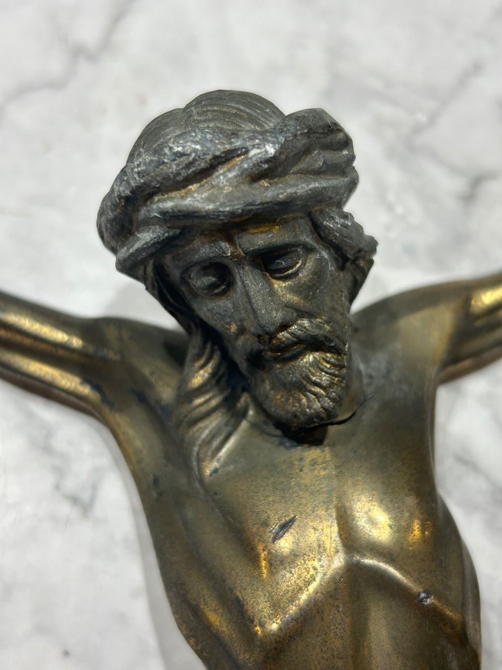 Statuette: Christusfigur Jesus Kruzifix-Korpus – Usato da Basel venduto da toy_t8bb 1