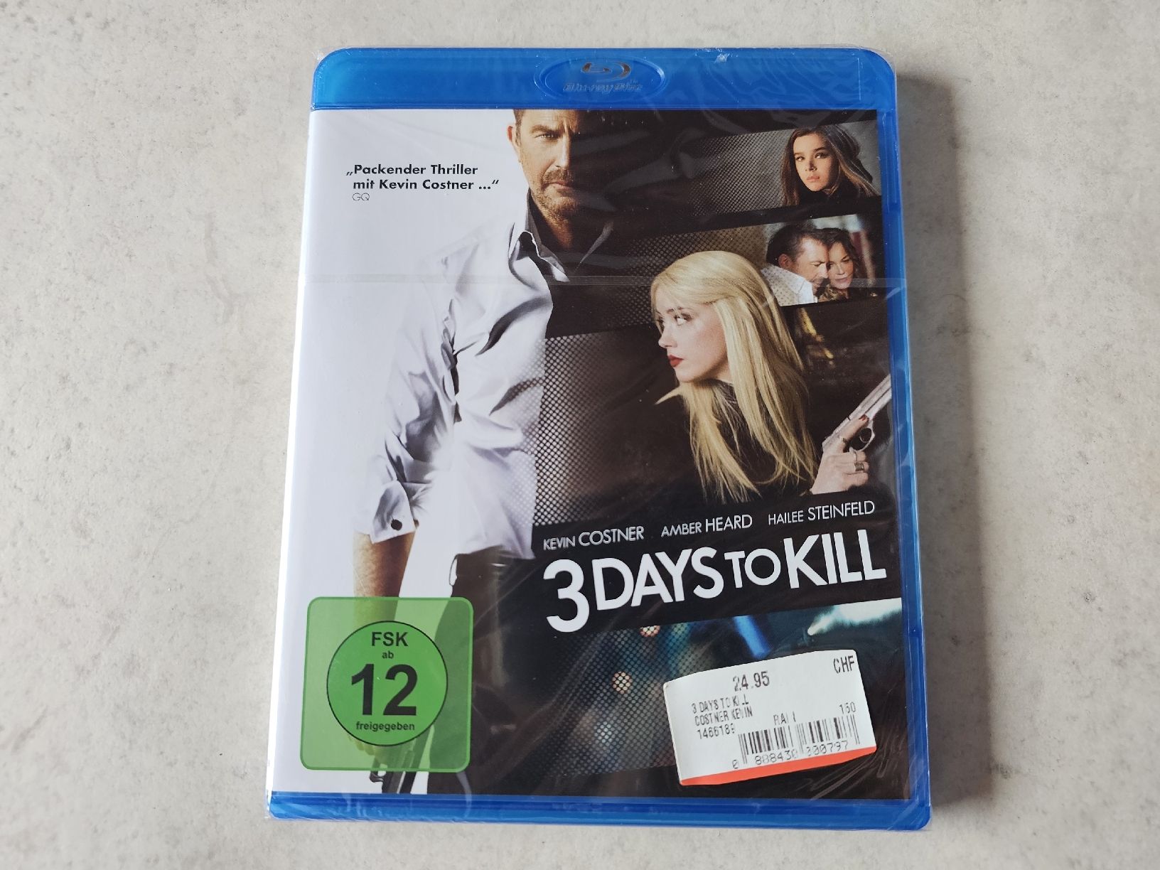 Tutti i DVDs: 3 Days To Kill  -  Bluray Fabrikneu – Nuovo e nell'imballaggio originale da Schneisingen venduto da backstore24