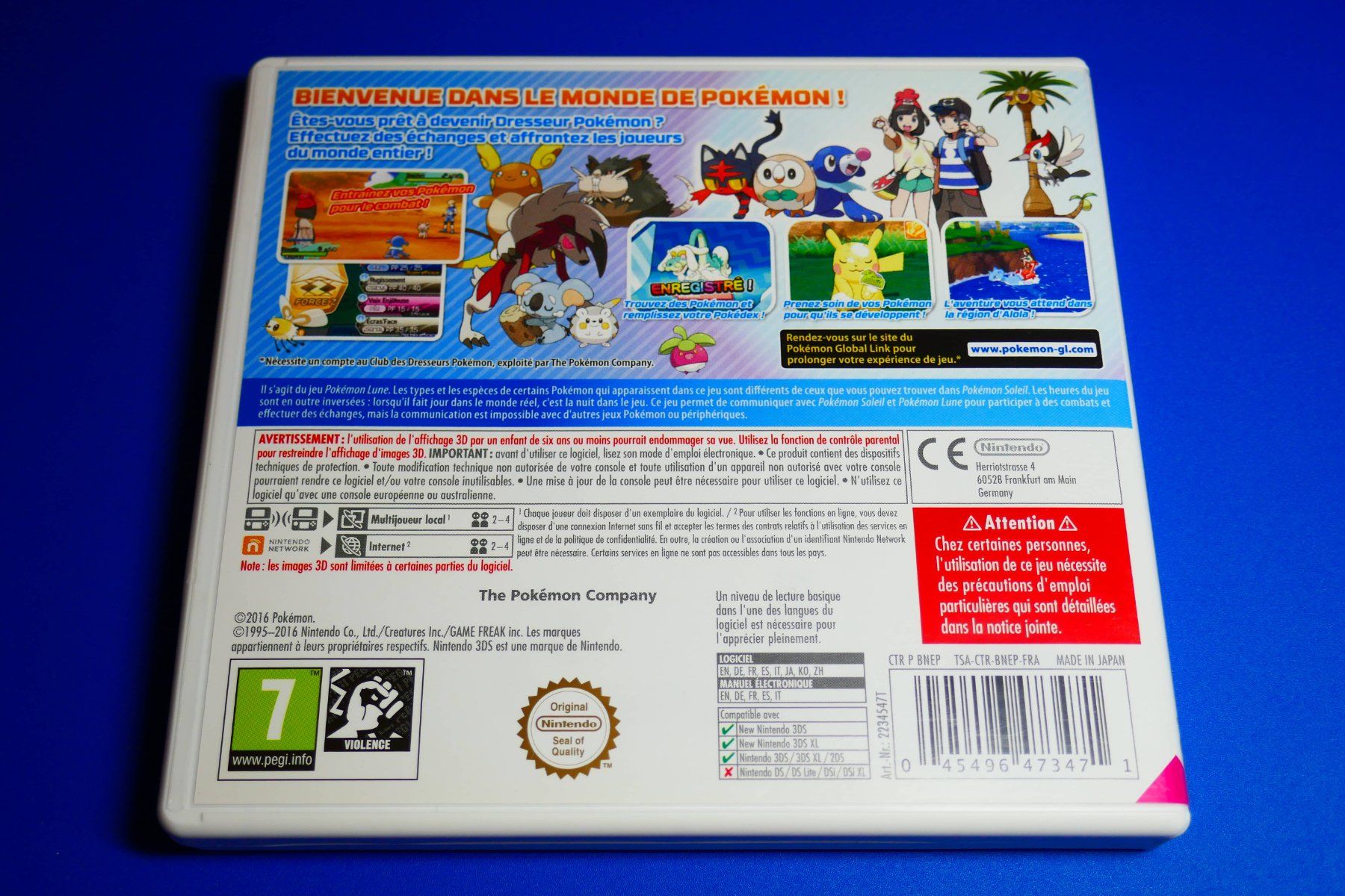 Nintendo Spiele: Pokémon Lune - Nintendo 3DS – Gebraucht aus Vuarrens von Espace-Retro 3