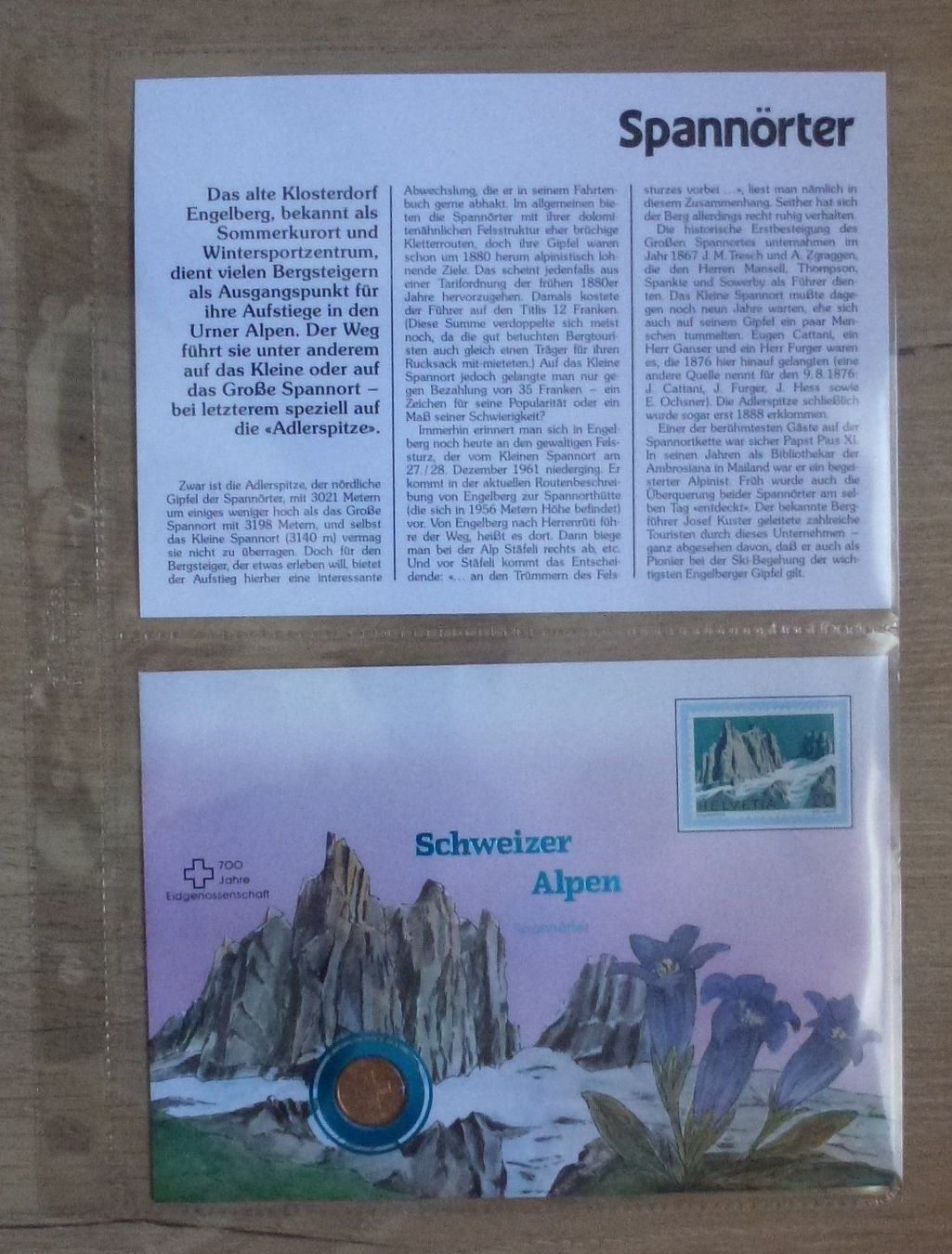 Alle Münzen: Lot ++ 7 Stück Numisbriefe Schweizer Alpen – Gebraucht aus Walkringen von Casablanca777 3