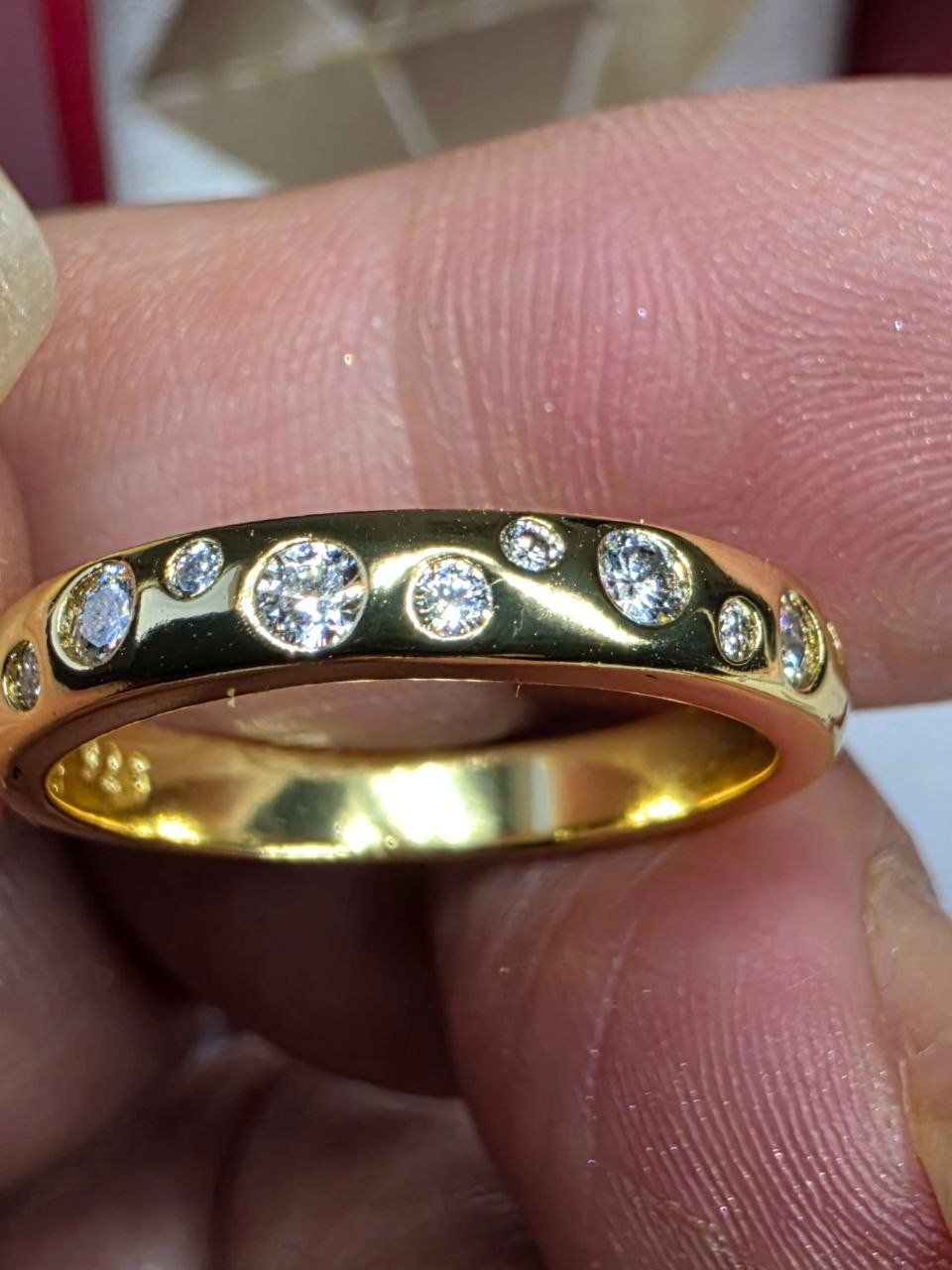 Ringe: Bague argent avec diamants de moissanite certifiés GRA – Neu und originalverpackt aus Reconvilier von Tsma67 1
