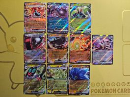 10 Pokemon Cards set RR - #14