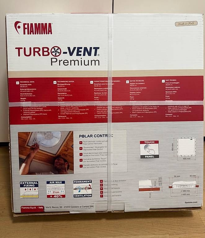Ventilatori: Neue DACHHAUBE MIT VENTILATOR Turbo-Vent Premium – Nuovo e nell'imballaggio originale da Dübendorf venduto da sou_55nr 1