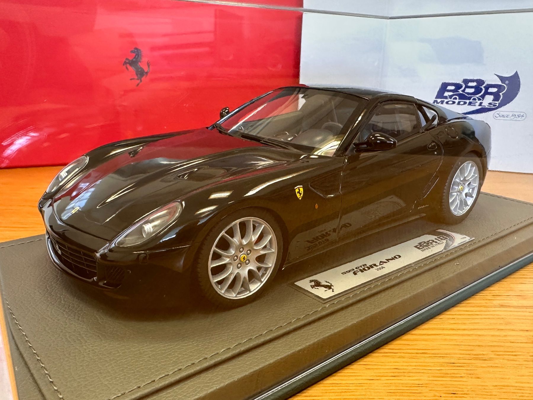 BBR Models Modellautos: Ferrari  599 GTB 1/18 nero Handschaltung – Neu und originalverpackt aus Stein AR von Krabbe2