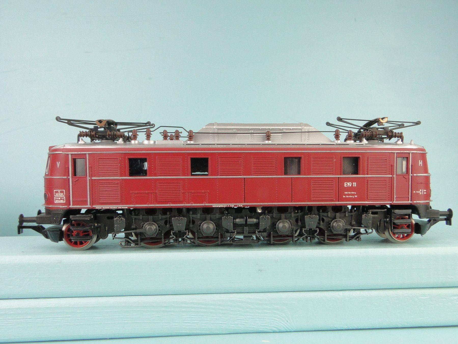 Rivarossi Modellini di ferrovie: Rivarossi H0 1098 DB E 19, AC, NEU – Usato da Bülach venduto da cann11 2