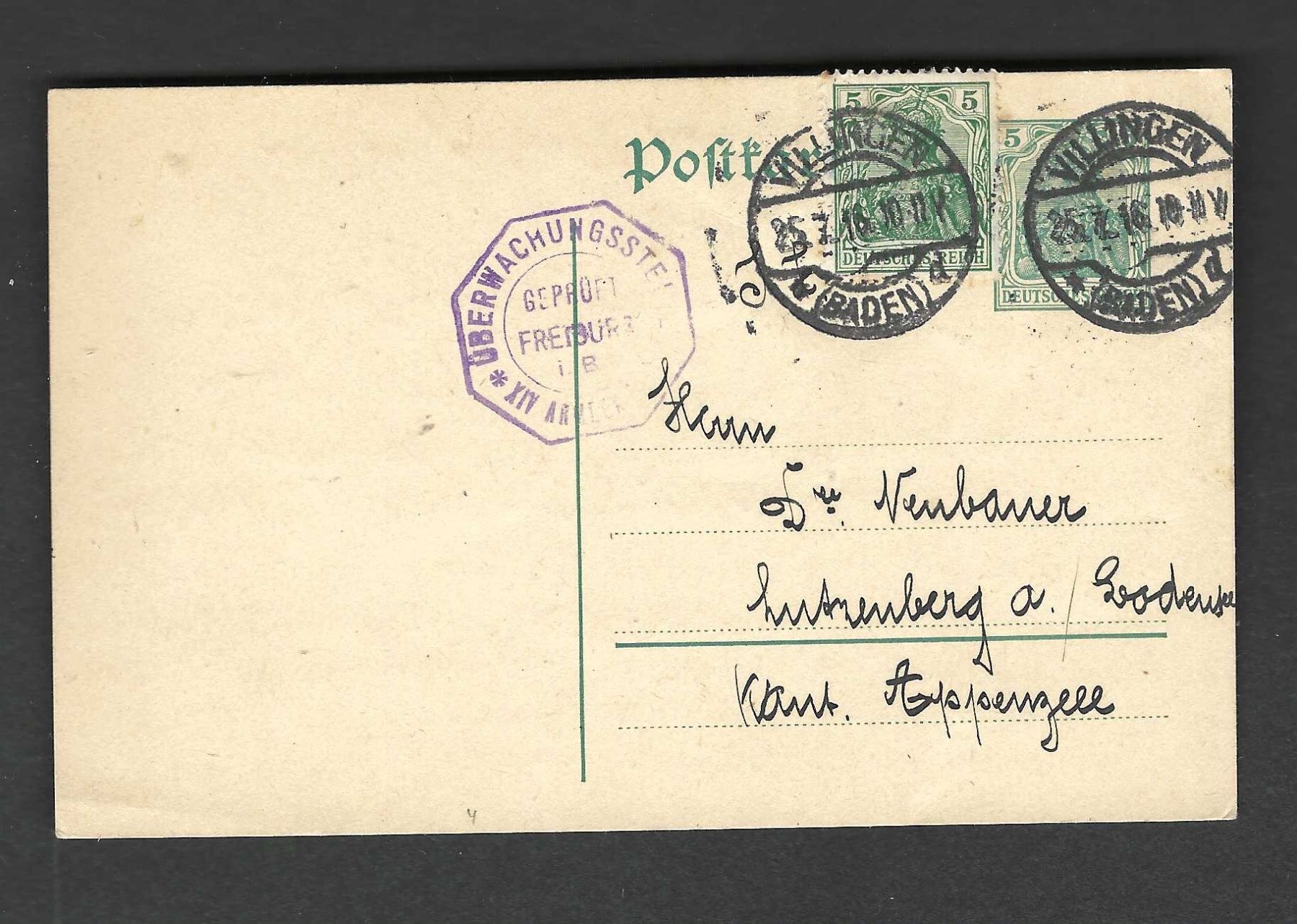 Alle Briefmarken: Deutsches Reich 1 Postkarte – Neu (gemäss Beschreibung) aus Koblenz von Markenhimmel