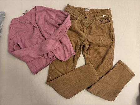 Il Gufo Cord Hose/Cardigan Set, Gr. 10A, Top Zustand