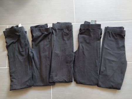5er Set Leggings Grösse 152