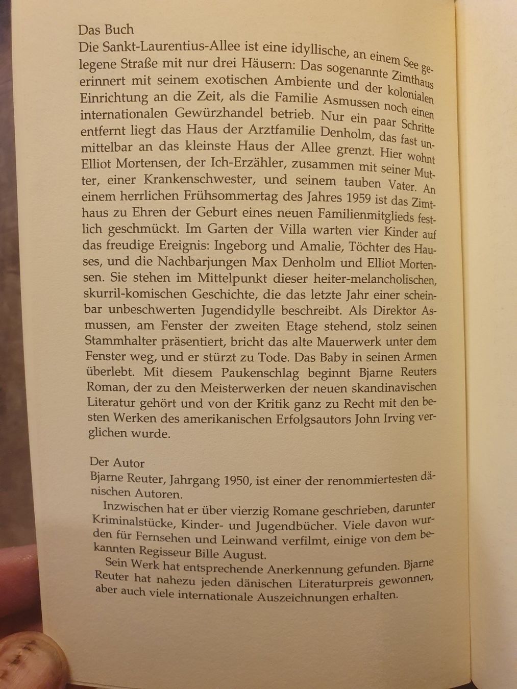 Libri: Das Zimthausw - Bjarne Reuter – Usato da Zürich venduto da dialout 1