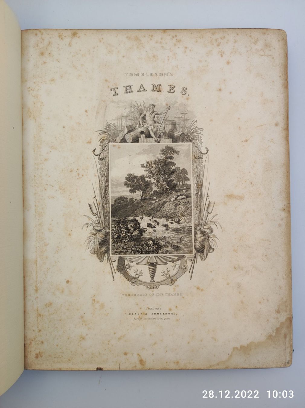 Libri: THAMES AND MEDWAY 1840 – Usato da Goldach venduto da Gaip