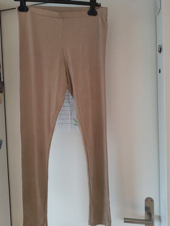 Bequeme Leggings Grösse L, beige, perfekt für den Herbst 🍂