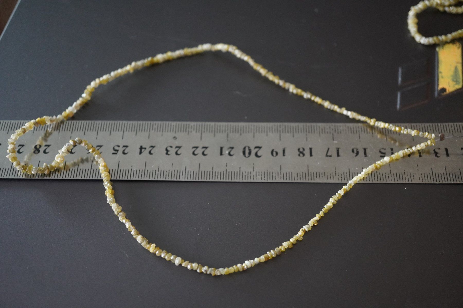 Pietre preziose: Diamanten Gelb  Strang   Farbig     ca 2,5mm – Nuovo e nell'imballaggio originale da Eschenbach SG venduto da topstone 5