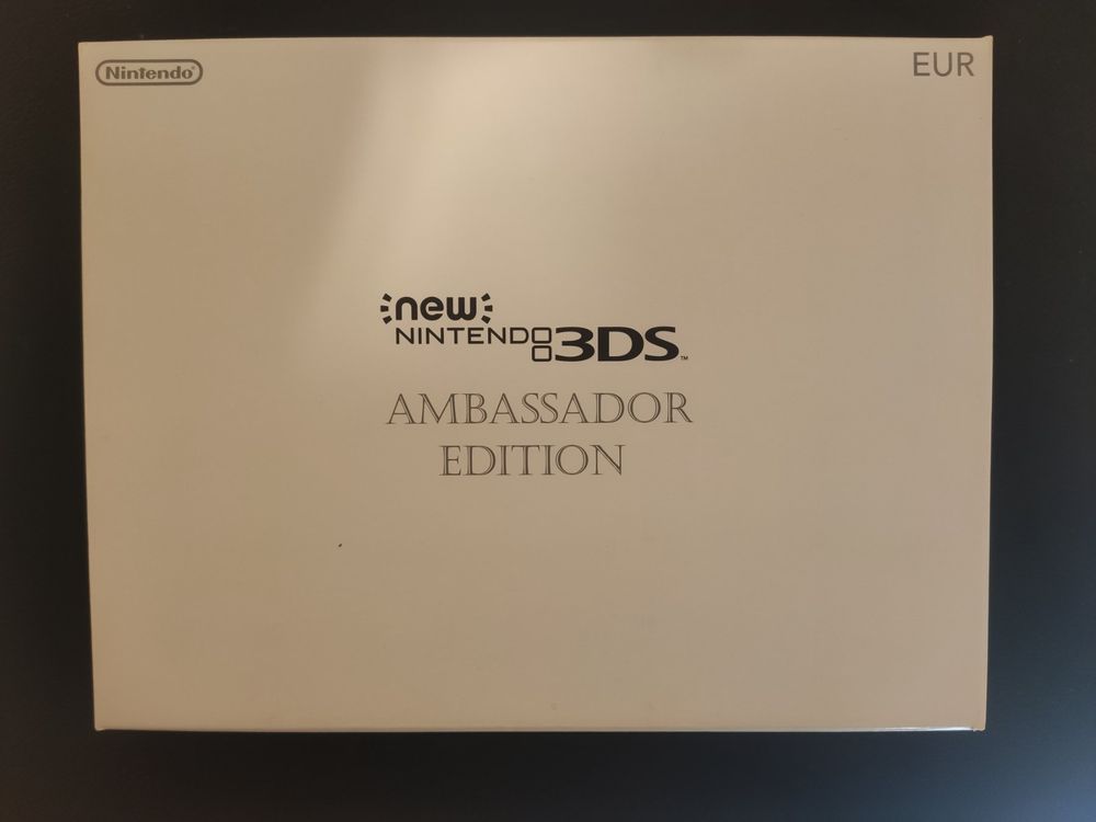 New Nintendo 3DS Ambassador Edition NEUF Kaufen auf Ricardo