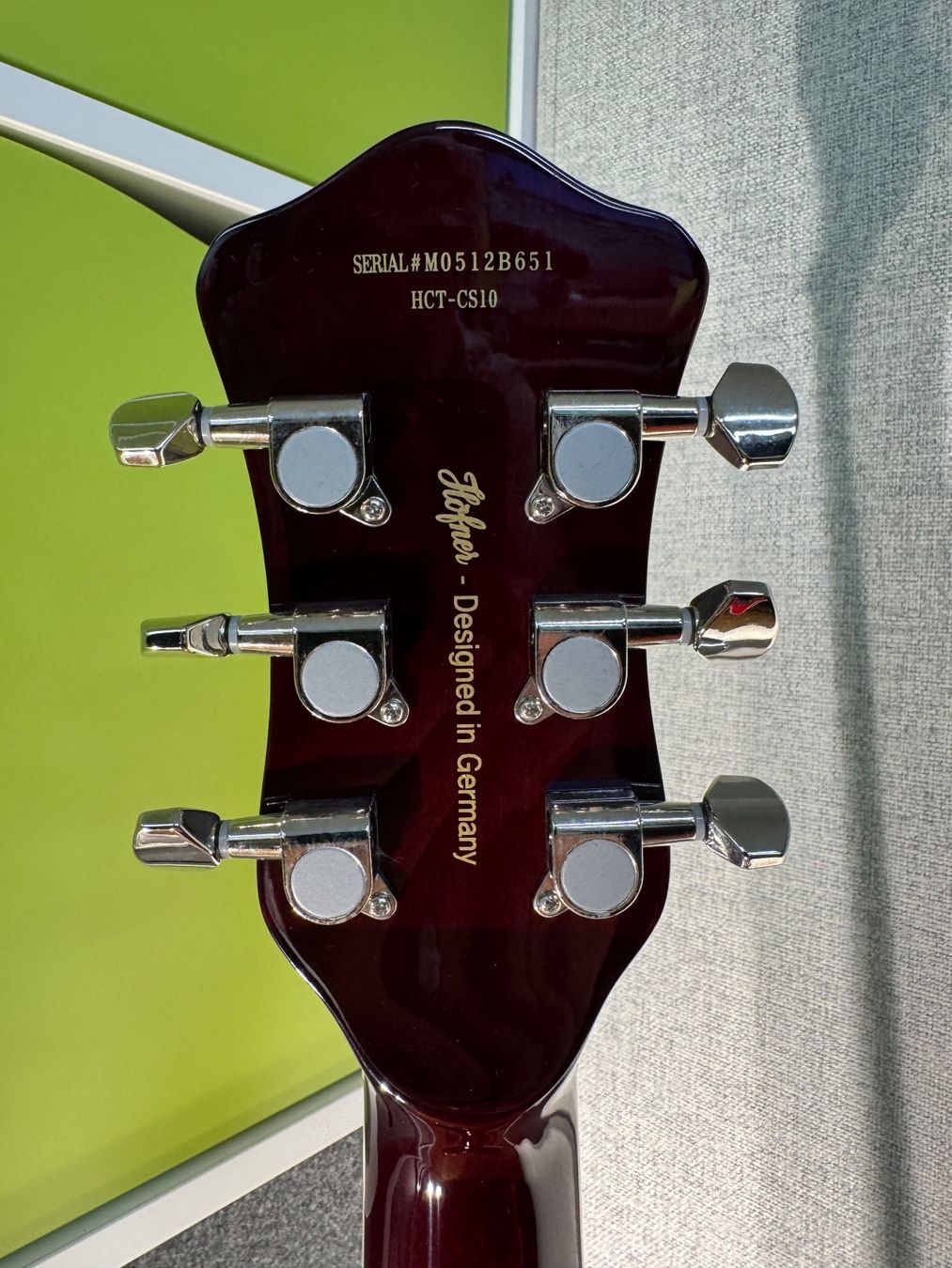 Höfner Strumenti musicali: Höfner HCT-CS10-BCH Club Solid Contemprary Series – Usato da Sissach venduto da Sothyma 9