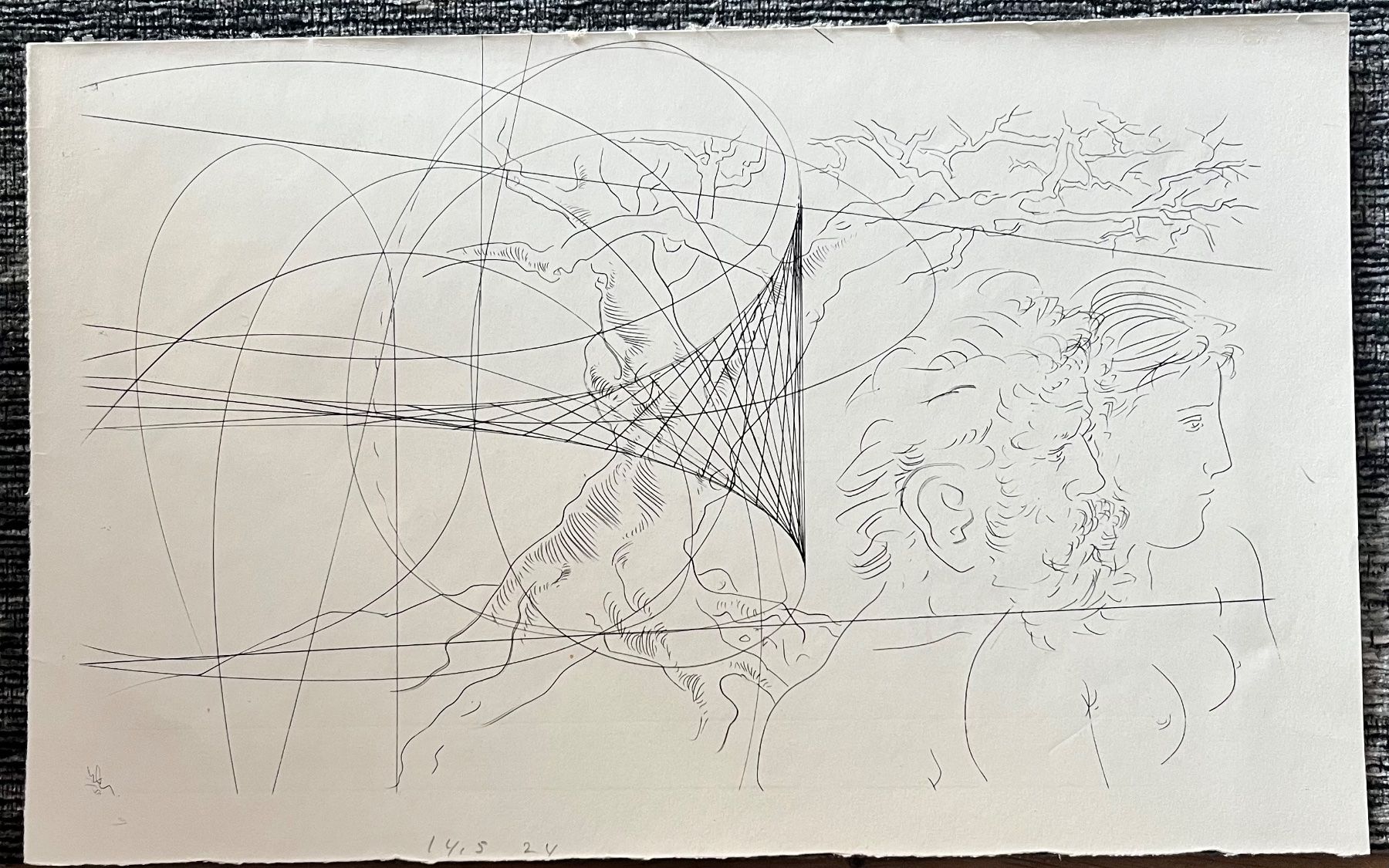 Grafiken & Lithographien: Hans Erni (1909-2015) Lithographie – Gebraucht aus Hochdorf von  1
