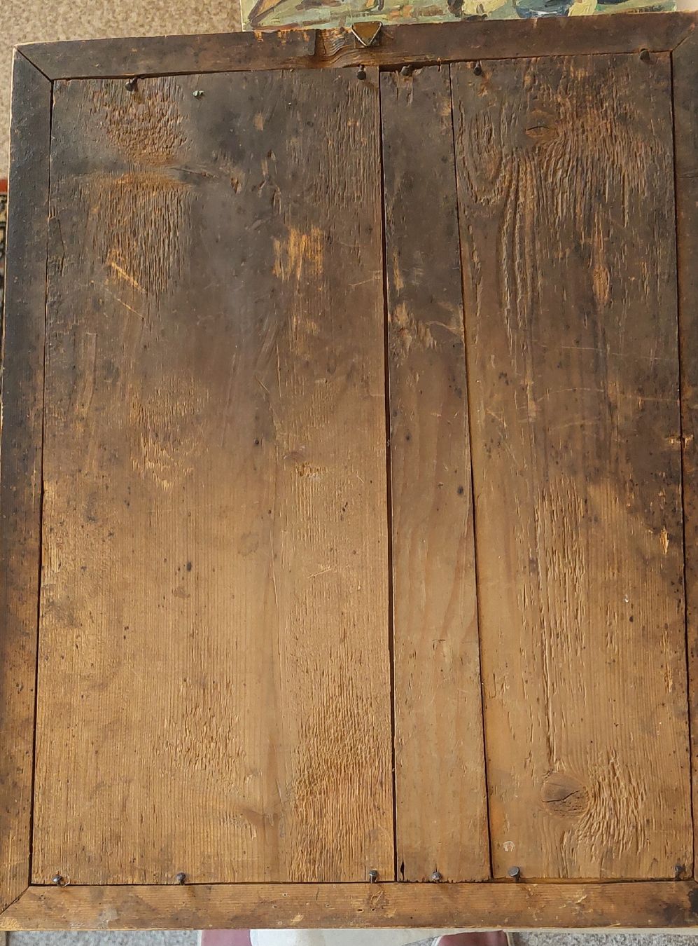 Foto & Immagini: Antikes Marienbild im altem Holzrahmen, – Usato da Ipsach venduto da jpbo 7