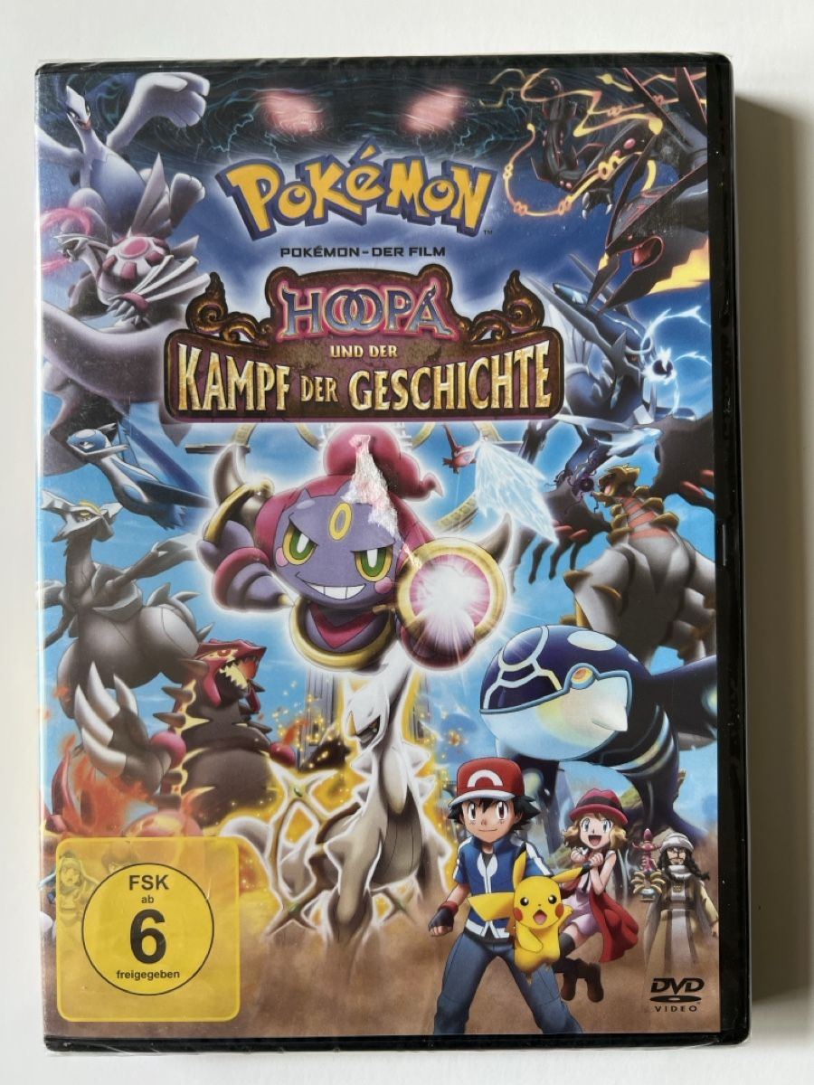 Tutti i DVDs: Pokemon Hoopa und der Kampf der Geschichte  – Nuovo e nell'imballaggio originale da Luzern venduto da nochnichtaltpapier