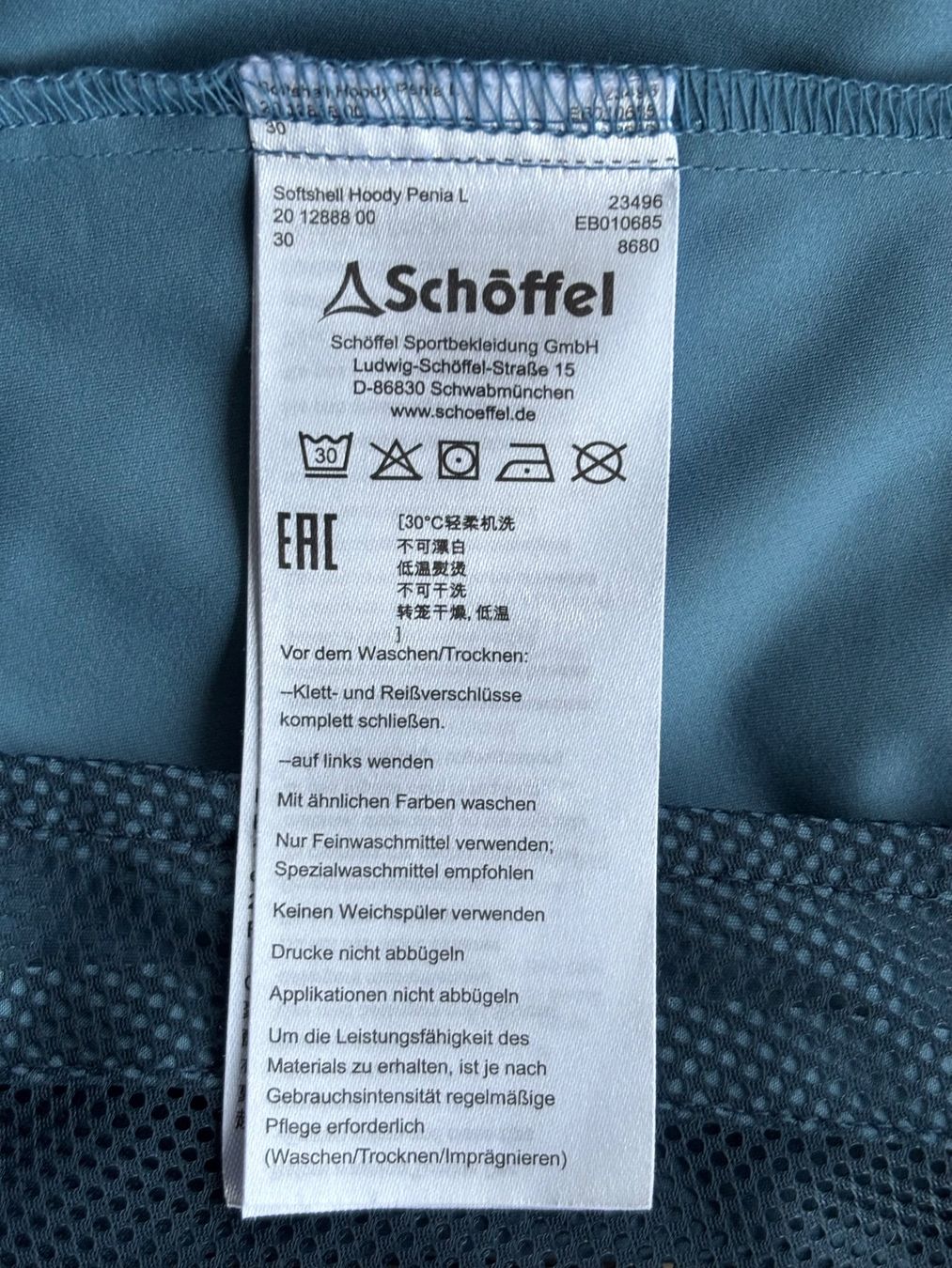 Schoeffel Giacche: Schöffel Penia Softshelljacke, Damen, Gr. 38 – Usato da Ebnat-Kappel venduto da Molton 4
