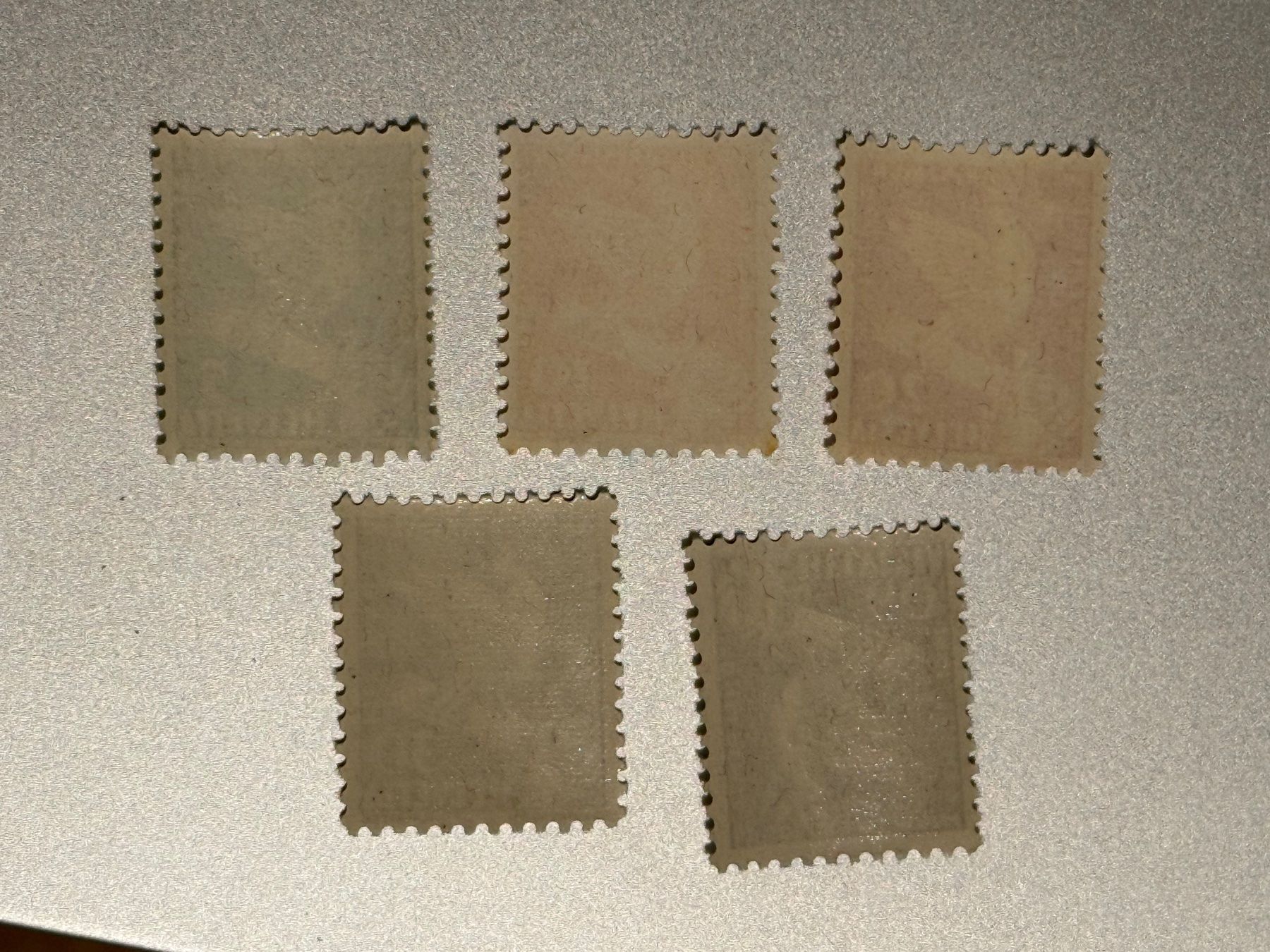 Alle Briefmarken: 185-189, postfrisch – Gebraucht aus Aarau von hilde47 1