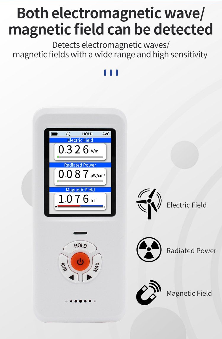 Misurare: Electromagnetic Radiation Detector, Elektrosmog Messgerät – Nuovo (secondo la descrizione) da Zürich venduto da buyfinest 5