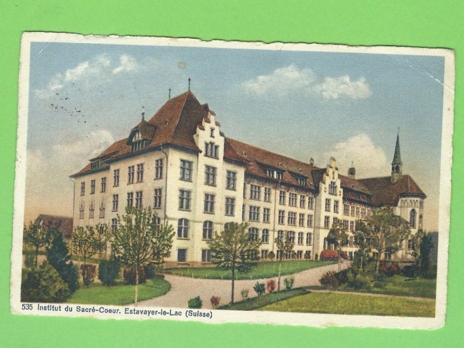 Cartoline postali: Institut du Sacré-Coeur – Usato da Zürich venduto da t24_de