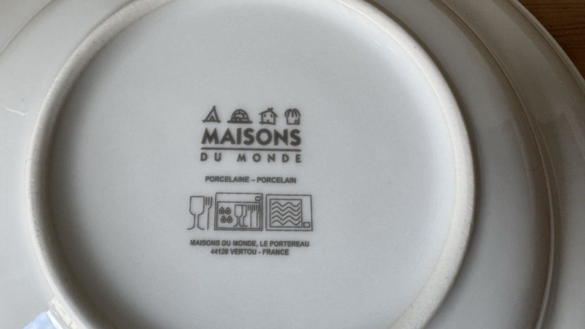 Maisons du monde Piatti: 6 Pastateller von Maisons du Monde – Nuovo (secondo la descrizione) da Luzern venduto da bettygreen 4