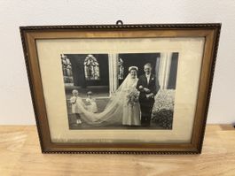 Bilderrahmen 36x27 cm gebraucht mit Foto